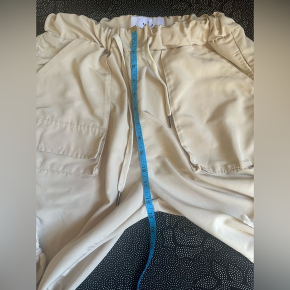 WHOISJACOV Cargo Pants Tan Travis Scott Men’s XL Street Wear Urban Preppy - Picture 7 of 13